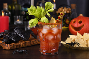 Michelada Cocktail, Bloody Mary, a Holiday Photo by Apolonia