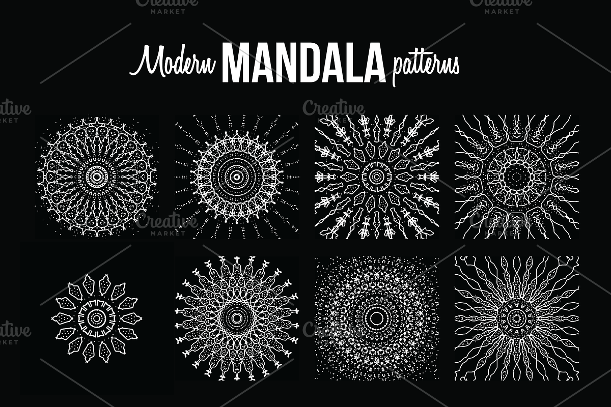 Modern mandala collection, an Illustration by The Odd Seed (Photo 17 of 27)