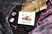 Halloween Card Mockup 5.5x4.25 g45, an Advertising Mockup by PawMockups (Thumbnail 5 of 10)