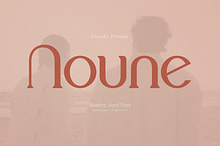 Noune | Modern Serif Font