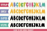 Charm - illustrated letter font, a Symbol Font by Vitek Graphic (Thumbnail 6 of 7)