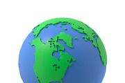 Earth low poly simple design cartoon, an Environmental 3D Model by CGTech (Thumbnail 16 of 24)
