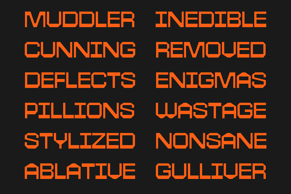 403 Creatus, a Sans Serif Font by 403 Type Foundry (Photo 5 of 11)