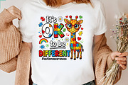 Its Ok to Be Different Autism Awaren, an Illustration by CreationArt (Thumbnail 4 of 5)