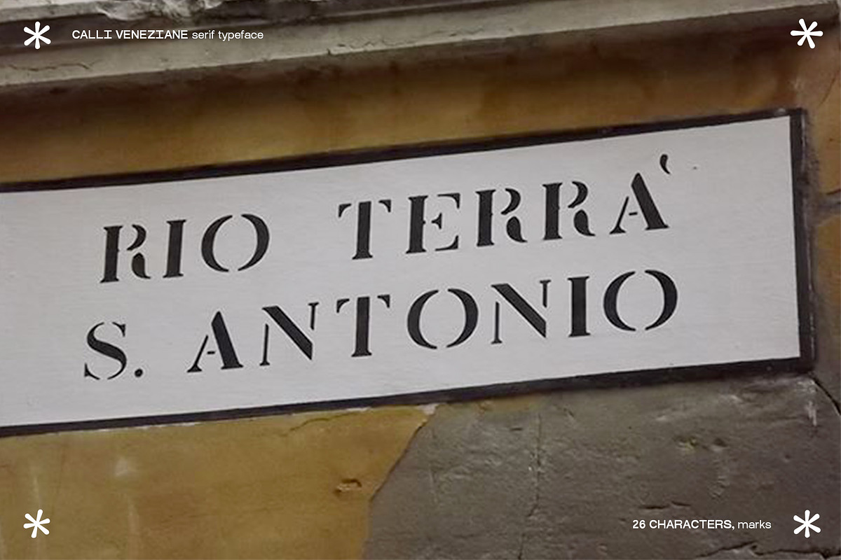 CALLI VENEZIANE Serif Font, a Font by MDP TYPEFACES (Photo 5 of 6)