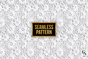 White Crochet Lace Seamless Pattern, a Pattern Graphic by Creative Store (Thumbnail 3 of 4)