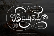 Bulgota, a Script Font by TM Type (Thumbnail 1 of 10)