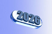 New Year 2026 3D Icon Pack, an Object Illustration by pixelmock (Thumbnail 12 of 13)