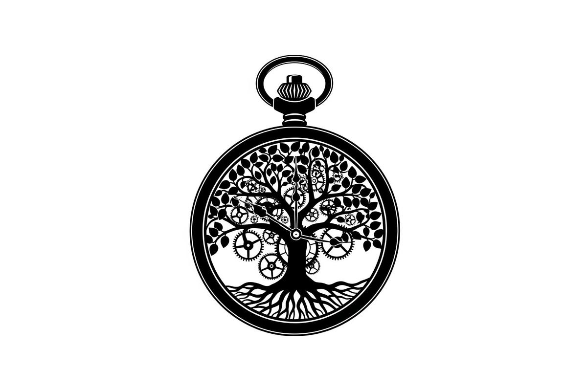 Steampunk Tree of Life Symbol Bundle, an Illustration by yasushie (Photo 27 of 31)