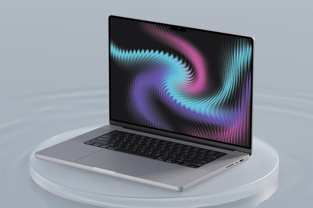 Dark Spectrum Glass Waves Background, a Background Graphic by Eltypesstudio (Photo 9 of 11)