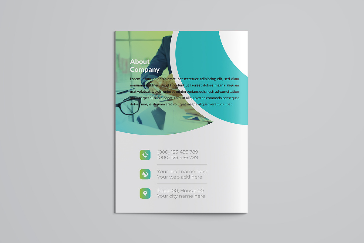 Creative Bifold Brochure, a Brochure Template by ZAAS (Photo 5 of 8)