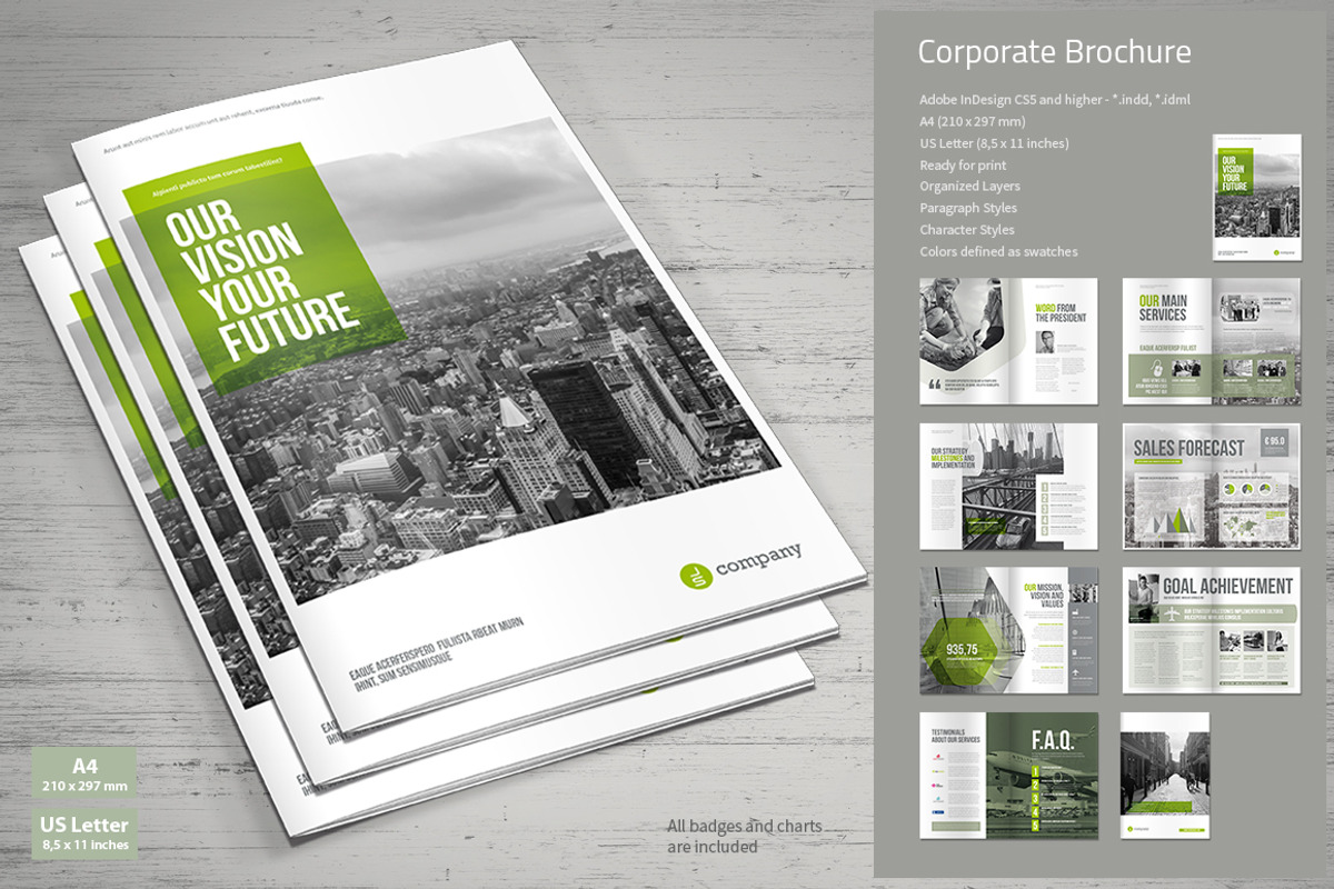 Business Brochure, a Brochure Template by MrTemplater (Photo 1 of 3)