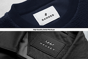 25 Apparel Tag & Labels Logo Mockups, a Hoody Mockup by Asylab (Thumbnail 4 of 30)