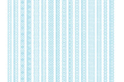 Soft Blue Lace Borders Clipart, an Illustration by Amanda Ilkov (Thumbnail 5 of 5)