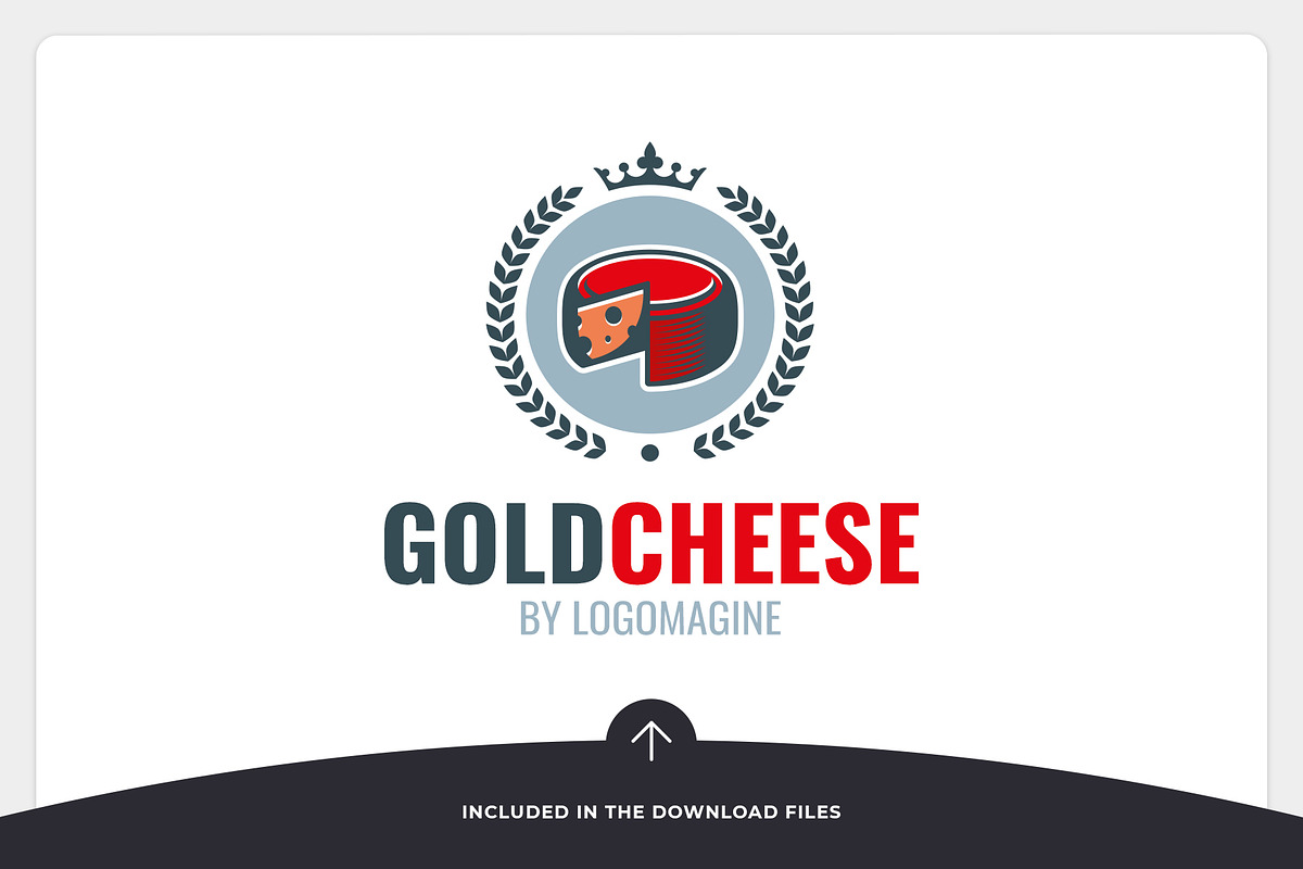 Gold Cheese Logo Template, a Branding & Logo Template by LOGOMAGINE (Photo 6 of 16)