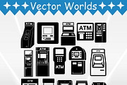 ATM Booth SVG, ATM Booths SVG, an Object Graphic by VectorWorlds (Thumbnail 2 of 3)