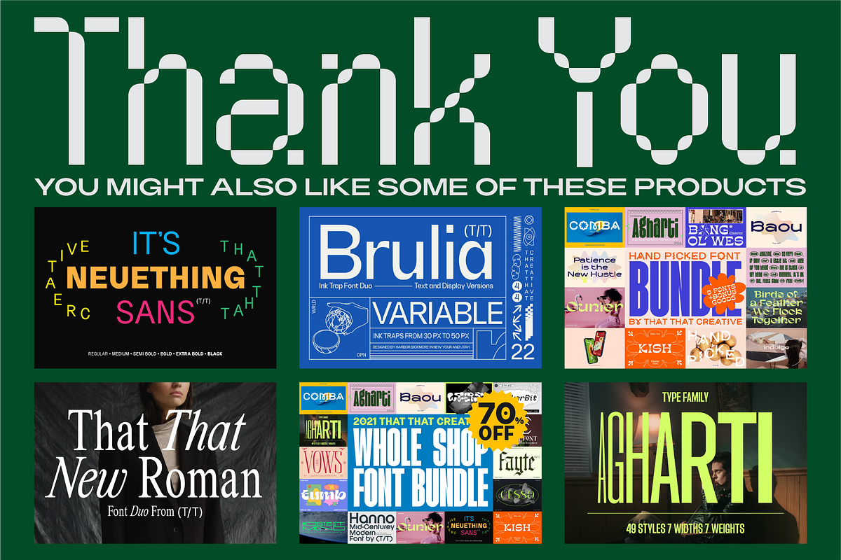 Fuuld Display Font, a Font by That That Creative (Photo 13 of 13)