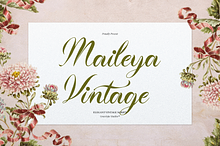Maileya Vintage | Elegant Script