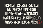 ST Wooble Ransom – Experimental Font, a Sans Serif Font by Type it Easy (Thumbnail 5 of 11)