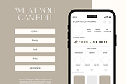 Canva Link in Bio Template, a Landing Page Template by Branding Babe Co. (Thumbnail 4 of 5)