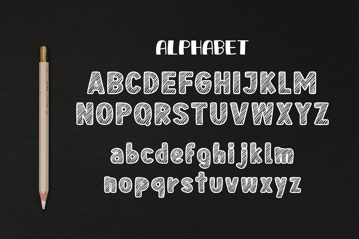 Stroke OTF, a Symbol Font by DREAMs Soul G. (Photo 5 of 6)