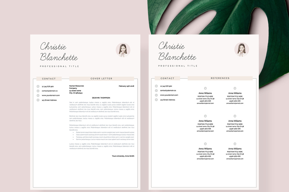 Resume Template CV 1, 2 page, a Resume Template by Resume Angels (Photo 5 of 9)