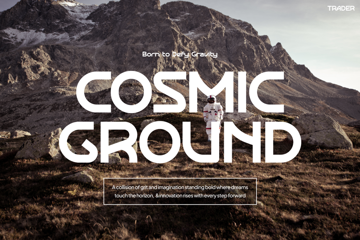 TRADER, a Sans Serif Font by Pinisi ART (Photo 10 of 10)