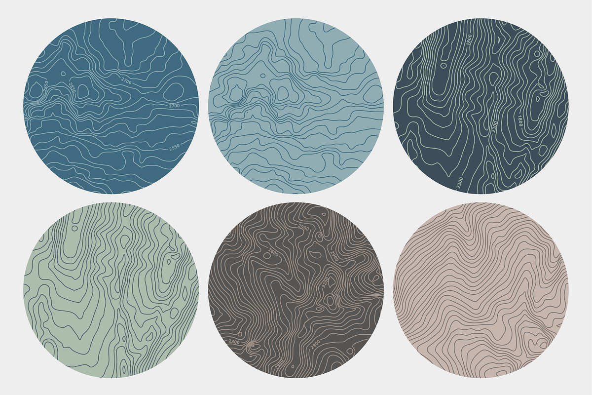 Contour Mapping III - Europe, a Texture Graphic by Hello Mart (Photo 12 of 14)