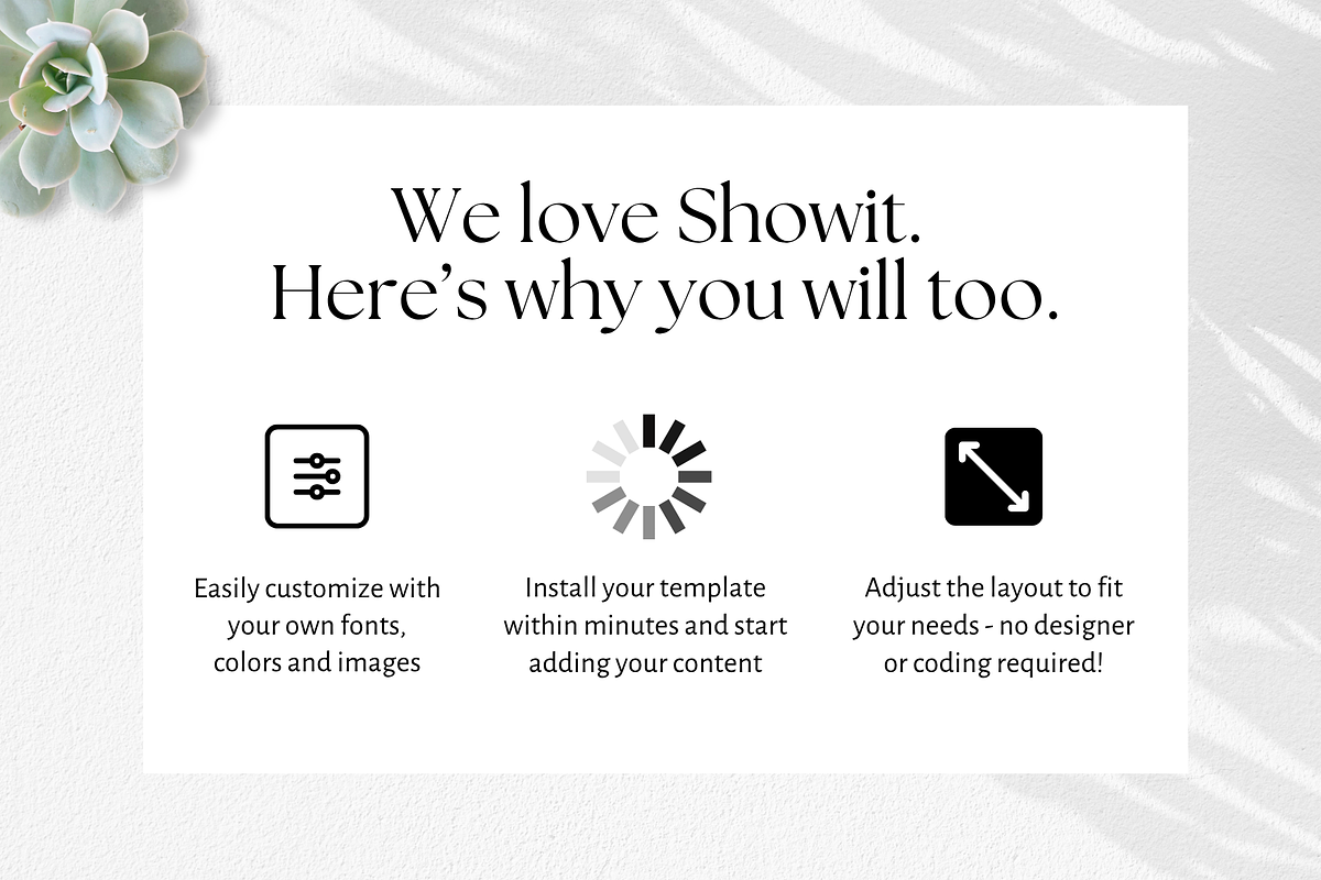 Showit FAQ Section Template Add On, a Landing Page Template by Sugar Studios (Photo 7 of 7)