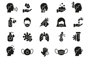 Health Care Icons, an Object Illustration by Vector Creator