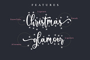 Christmas glamour, a Script Font by Letterara (Thumbnail 6 of 9)