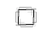 Modern Square Frame SVG Bundle, an Illustration by Creativeshirt (Thumbnail 2 of 31)