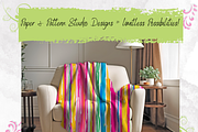 Watercolor Vertical Stripes Pattern, a Pattern Graphic by Paper & Pattern Studio (Thumbnail 5 of 9)