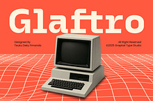 Glaftro - Inktrap Font