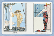 Vintage 1920s Fashion Posters Bundle, a Person Illustration by Golden Vision Studio (Thumbnail 5 of 10)
