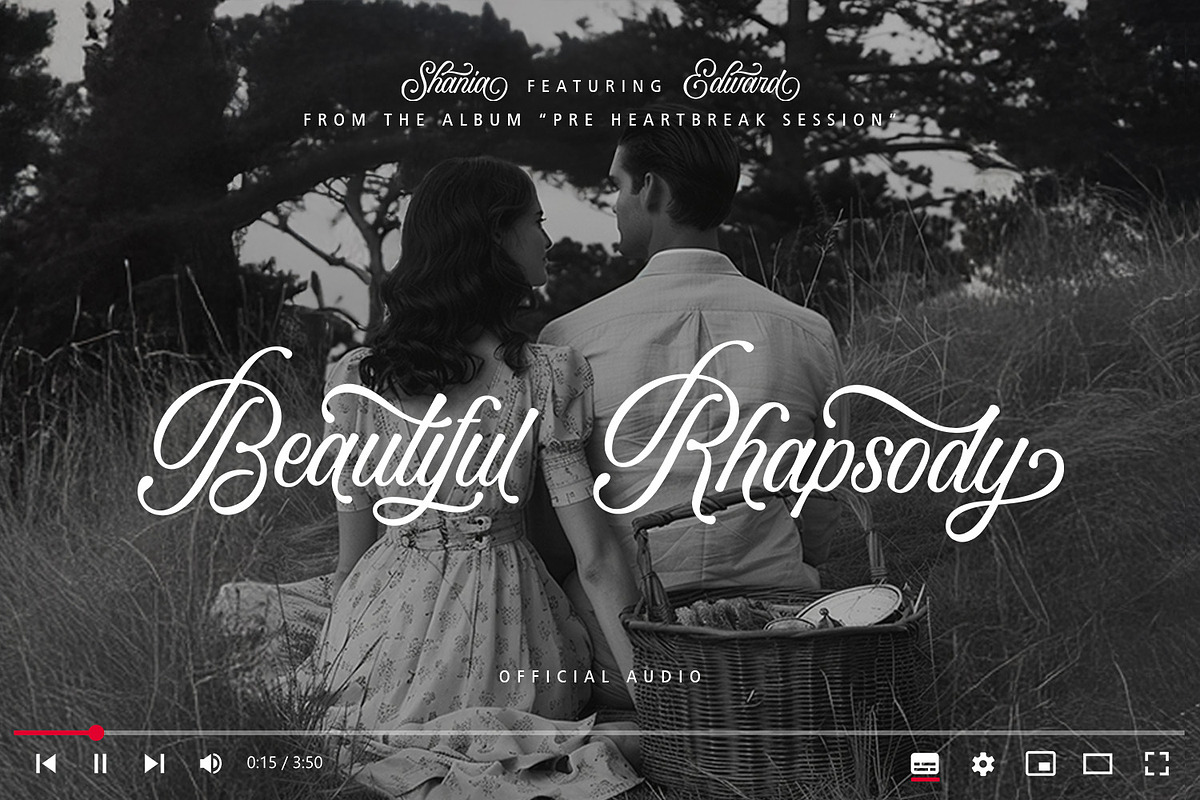 Aurethia - Beauty Calligraphy Font, a Script Font by Subectype Studio (Photo 2 of 15)