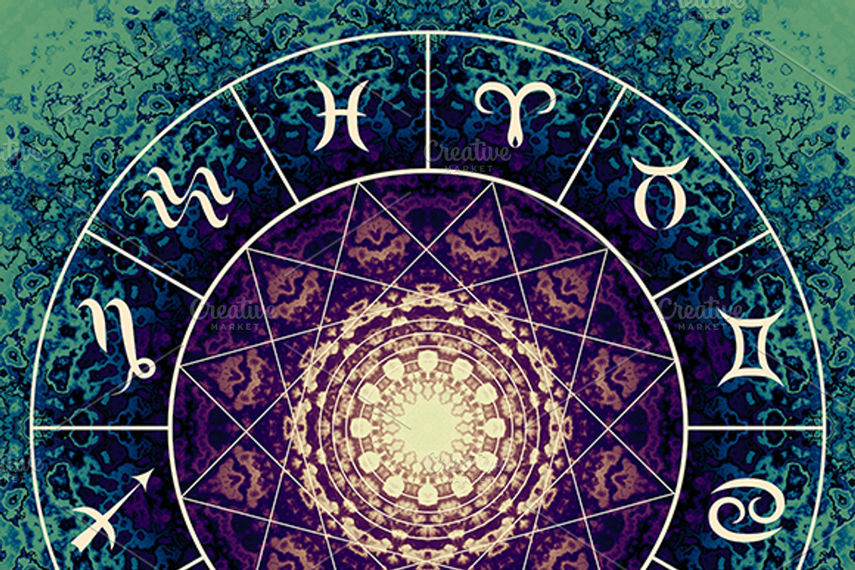 30 mystic zodiac signs circles, an Object Graphic by tkdesign (Photo 19 of 31)