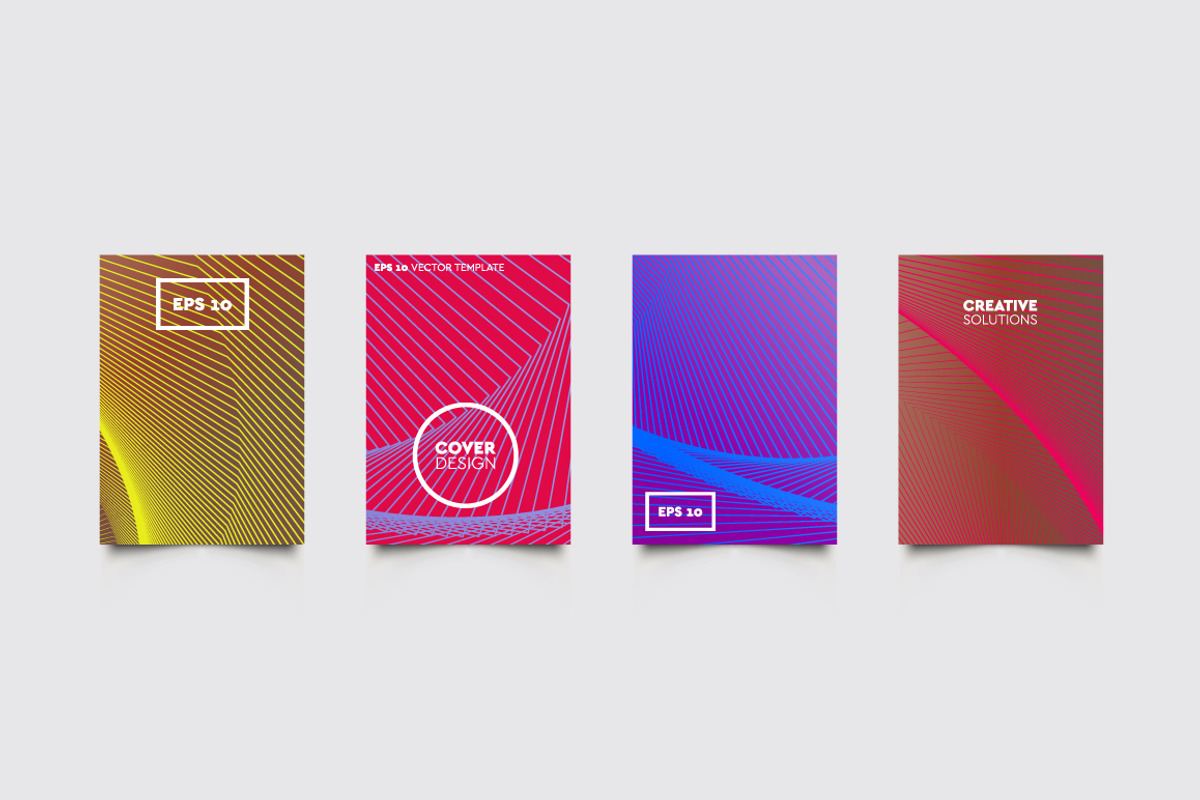 Cover Vector Patterns #183, a Brochure Template by relineo.vectors