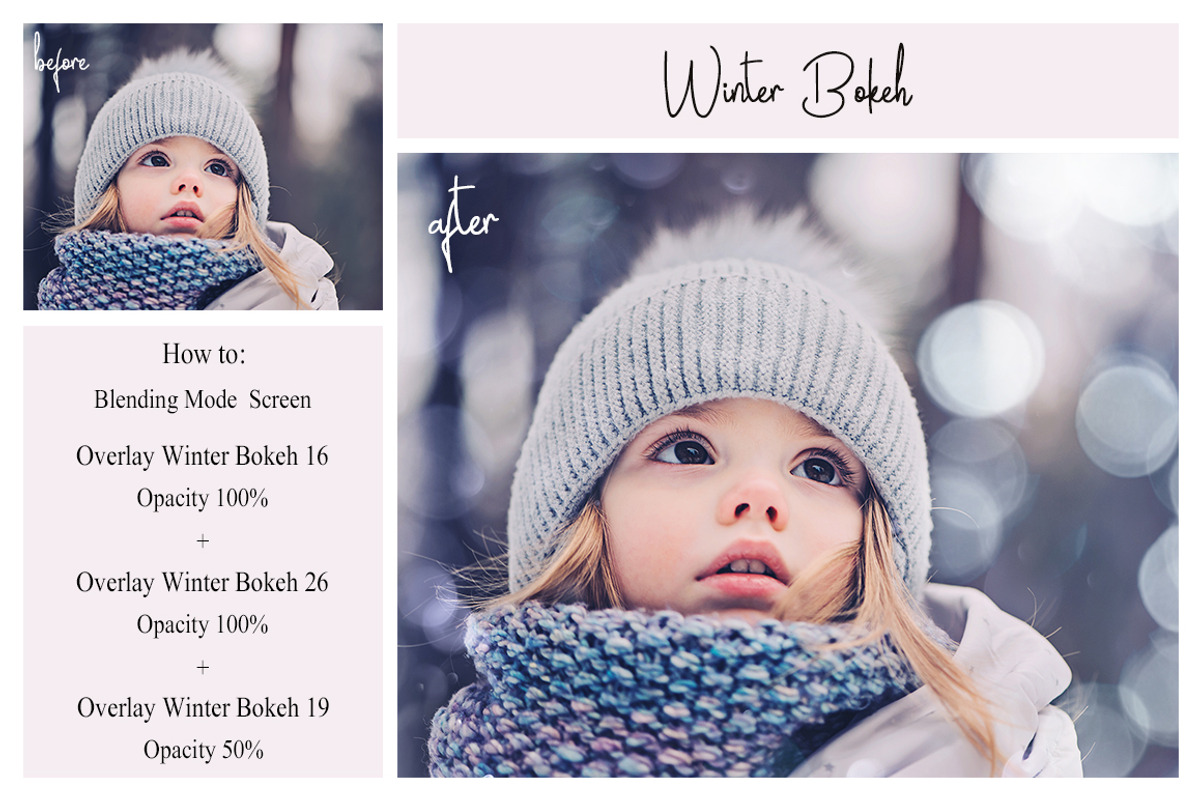 30 Winter Bokeh Overlays, a Texture Graphic by LovePhotoMoment (Photo 6 of 11)