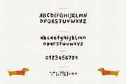 DoodleDash - handwritten cutout font, a Handwritten Font by Ashiya Pixel (Thumbnail 2 of 9)