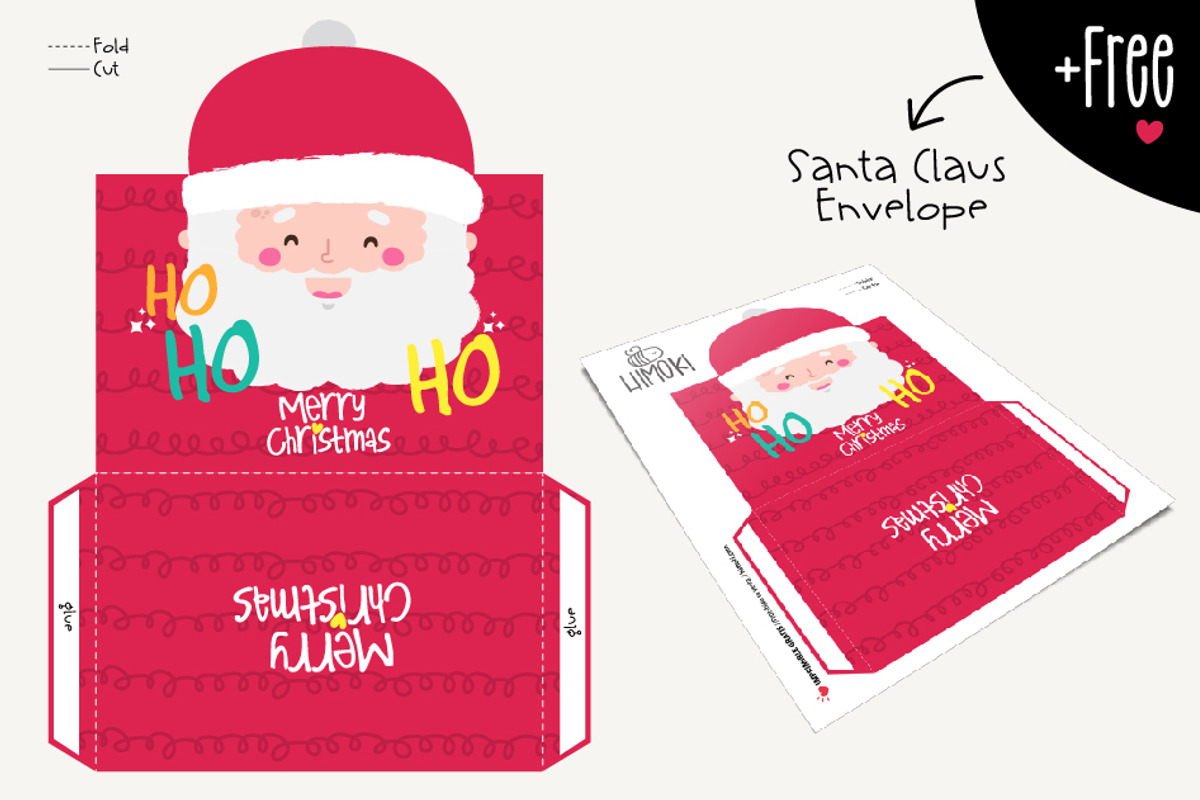 Pack Santa Claus, a Texture Illustration by himoki (Photo 5 of 5)