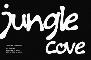 Jungle Cove – Handwritten Font
