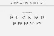 Veronica - Modern Stylish, a Sans Serif Font by RockboyStd (Thumbnail 11 of 12)