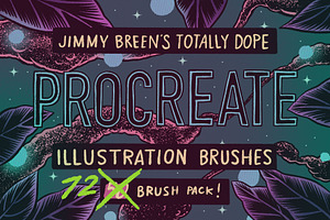 Totally Dope Brushes for Procreate