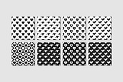 Hearts (v.1) - 40 Seamless Patterns, a Pattern Graphic by Tustan (Thumbnail 3 of 7)