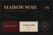 Noircrest Serif – Luxury Typeface, a Sans Serif Font by Wow Magic (Thumbnail 4 of 4)