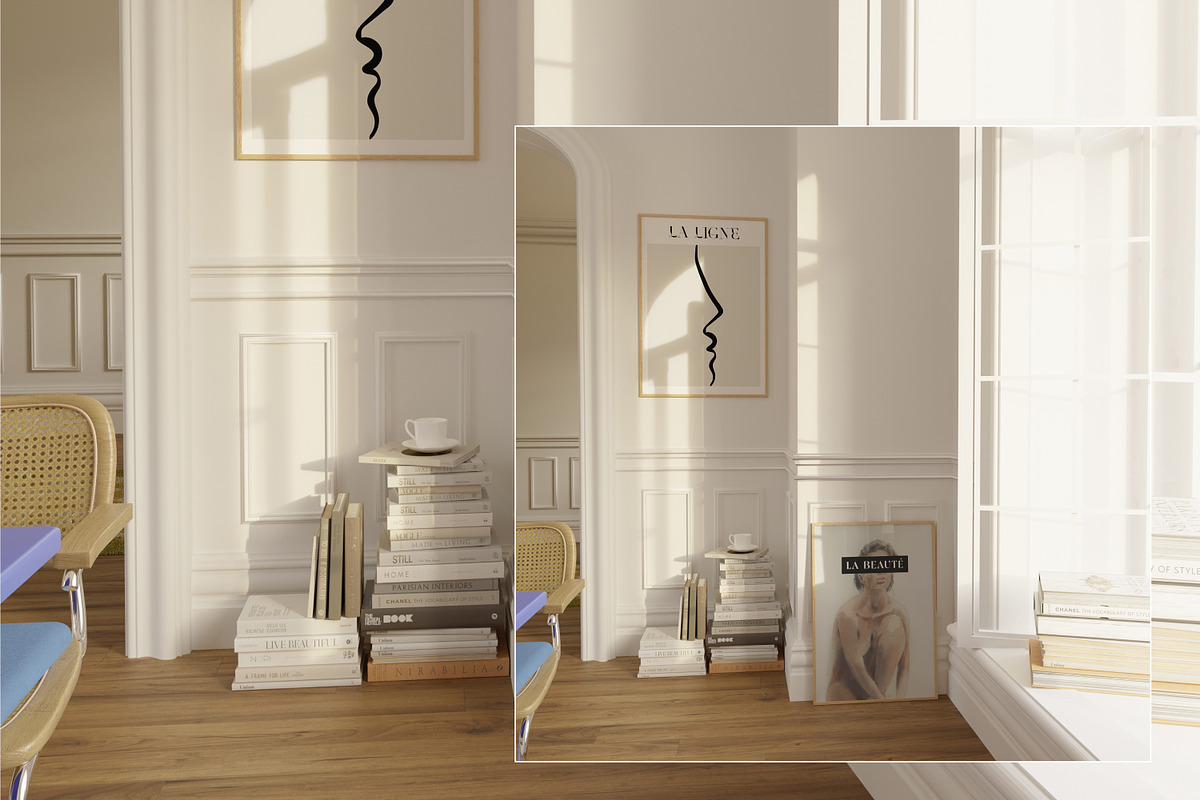 PASSAGE | Interior Frame Mockups, a Household Mockup by yuliyuri.studio (Photo 11 of 19)