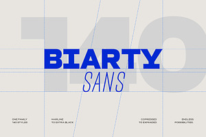 Biarty Sans — Grotesque Typeface
