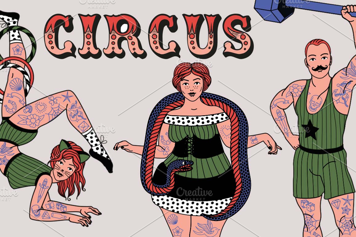 Circus Collection, an Illustration by Moloko88 (Photo 2 of 5)