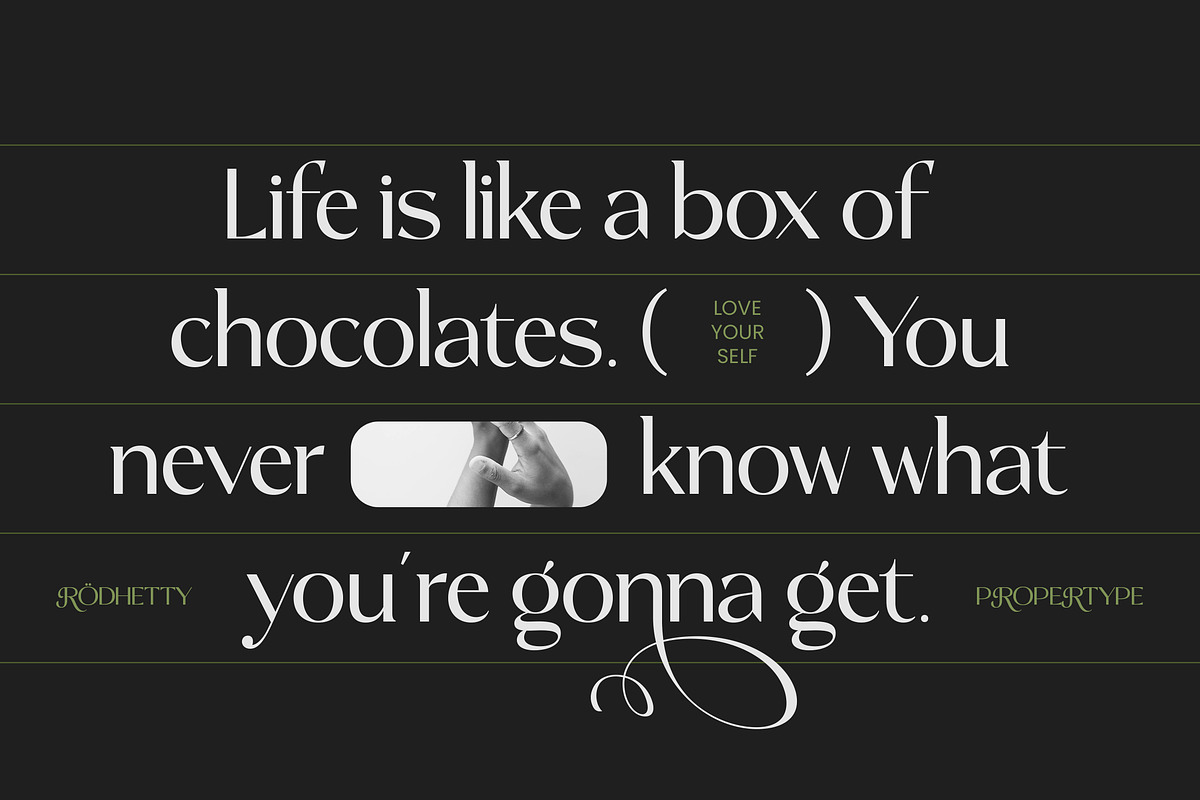 Rodhetty, a Sans Serif Font by Propertype (Photo 6 of 16)